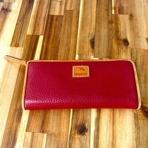 Red Dooney & Bourke wallet